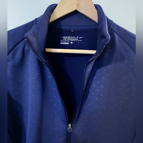 Nike purple thermal full zip - Picture 3 of 4